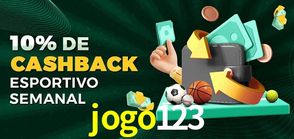10% de bônus de cashback na jogo123